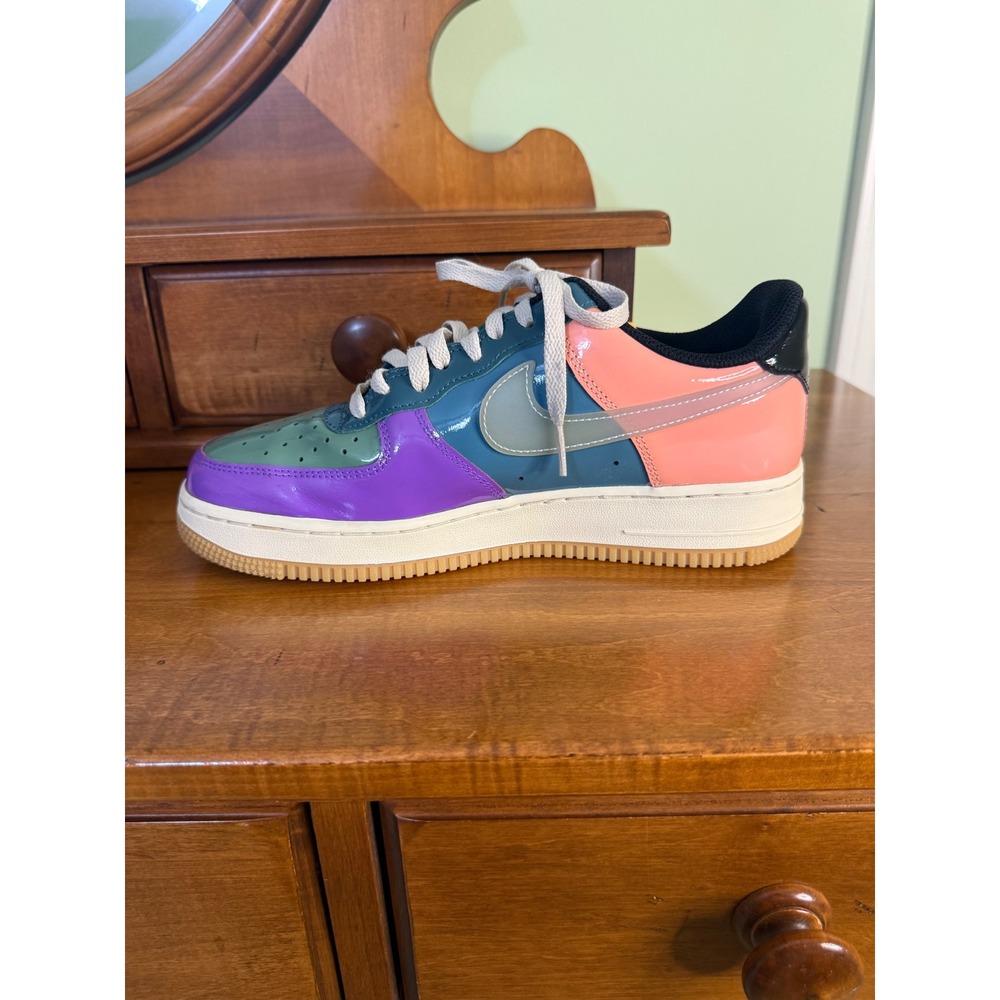 Nike Air Force 1 Low SP Undefeated Wild Berry color block men's 8.5 / women 10 - Picture 5 of 11